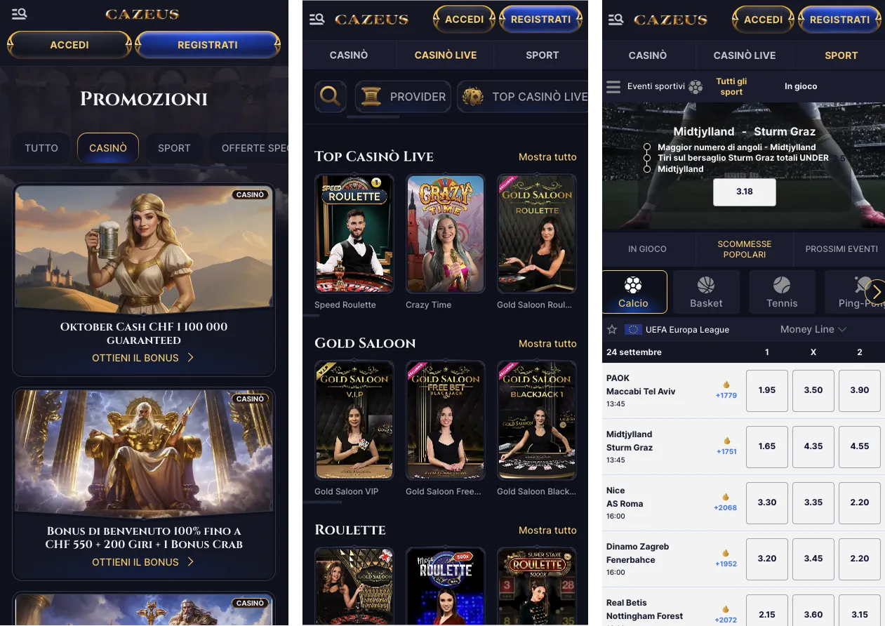 Metodi di Pagamento su Cazeus Casino cazeus mobile